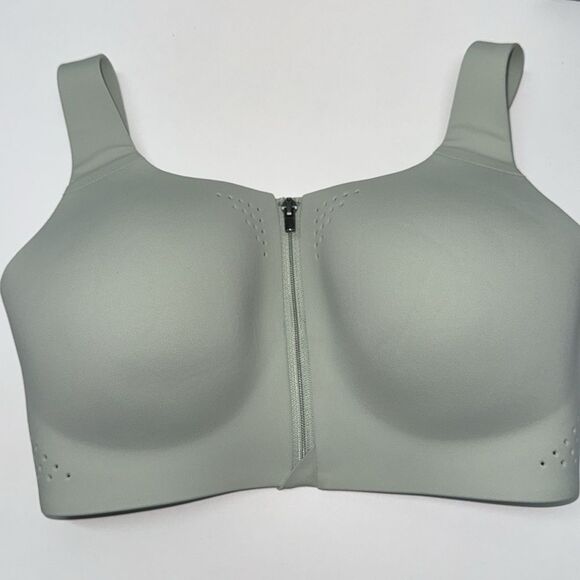 🔥Victoria's Secret Green Seamless Sports Bra Sz 34DDD New - Picture 4 of 5